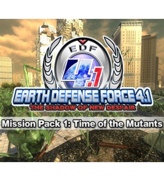 EARTH DEFENSE FORCE 4.1 - Mission Pack 1 Time of the Mutants Steam Key GLOBAL